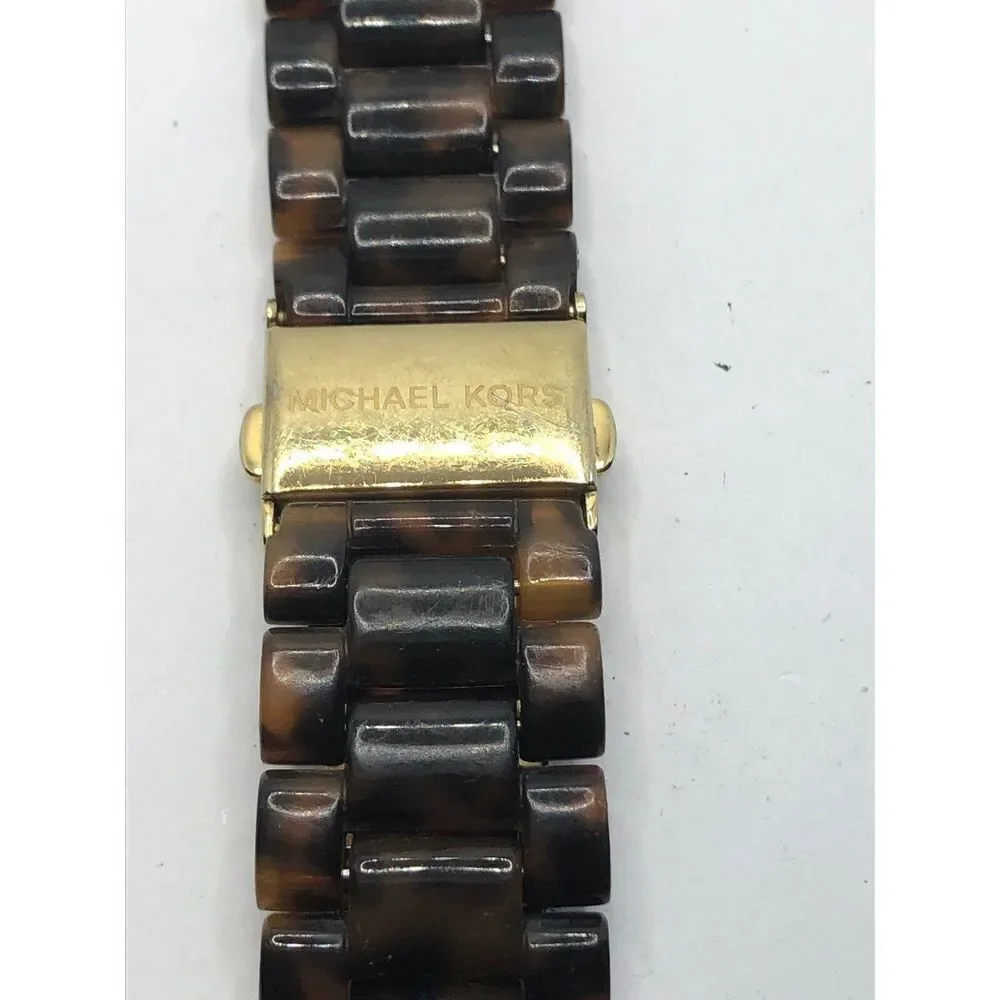 Michael Kors Watch Parts Case 42mm Crystal Links Band 20mm YO74